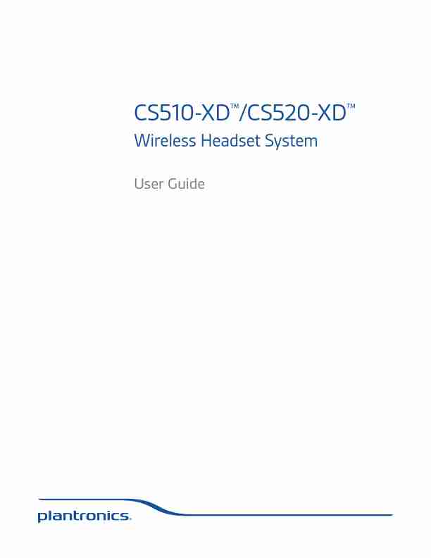 Plantronics Headphones CS510-XD-page_pdf